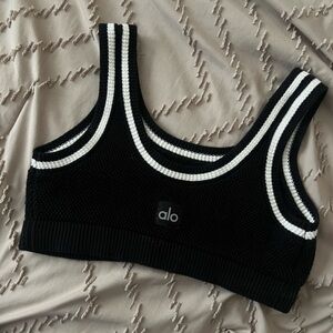 Alo Club Sweater Knit Bra